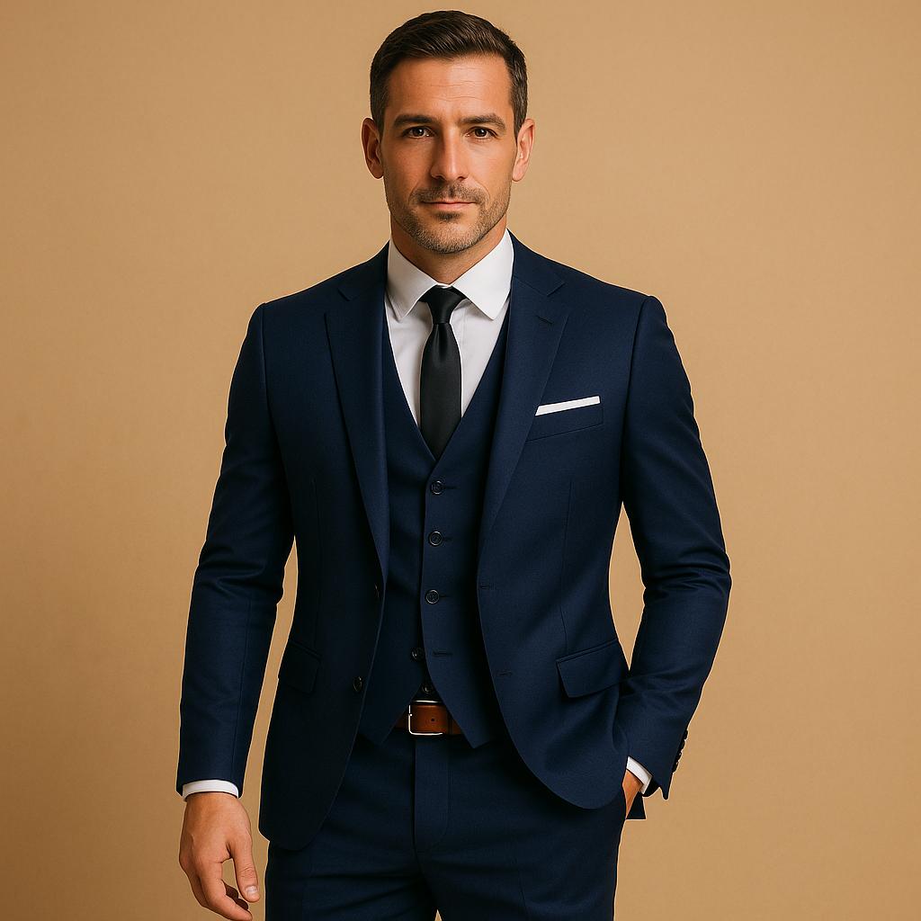 Élégant Costume Trois Pièces pour Hommes