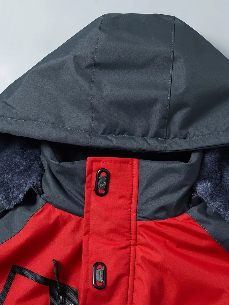 Veste d'hiver imperméable matelassée pour hommes