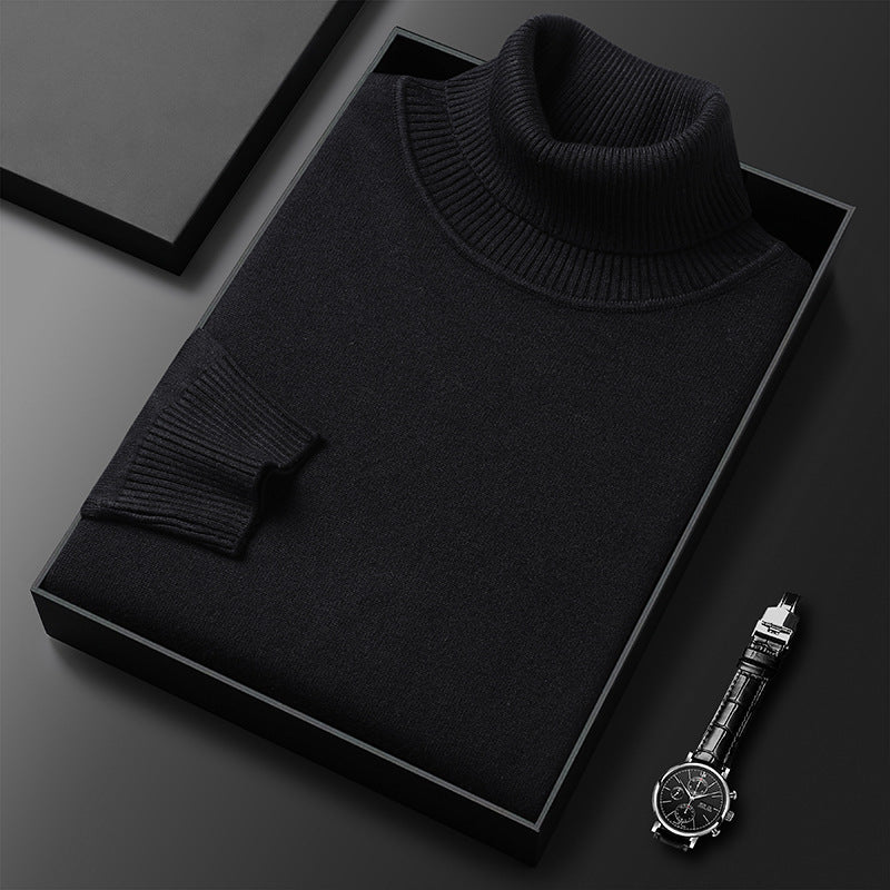 Pull Col Montant à Manches Longues pour Hommes