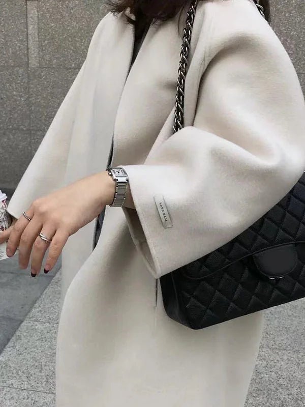 Élégant Manteau Long en Laine pour Femmes - Marie Montel