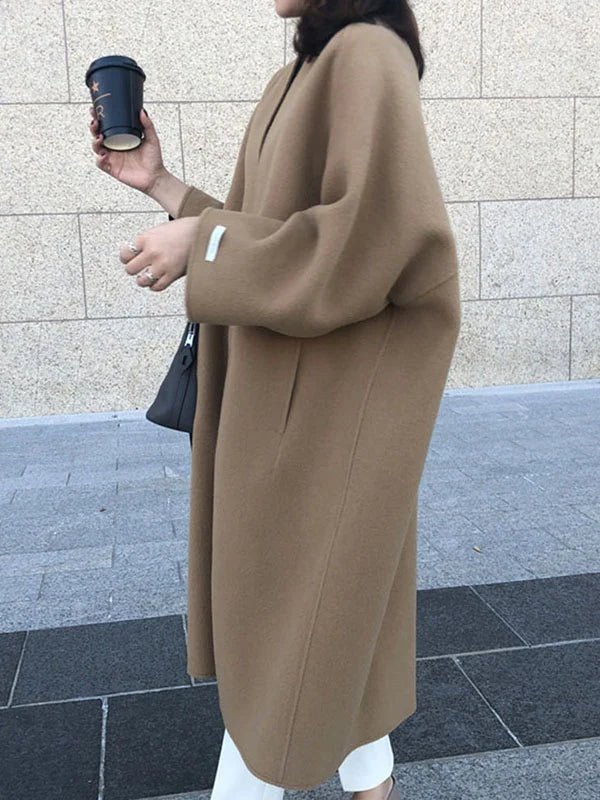 Élégant Manteau Long en Laine pour Femmes - Marie Montel