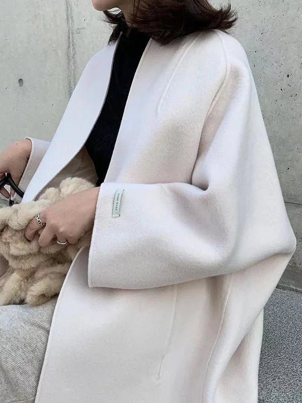 Élégant Manteau Long en Laine pour Femmes - Marie Montel