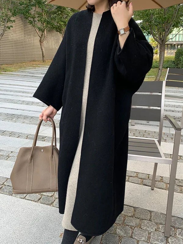 Élégant Manteau Long en Laine pour Femmes - Marie Montel