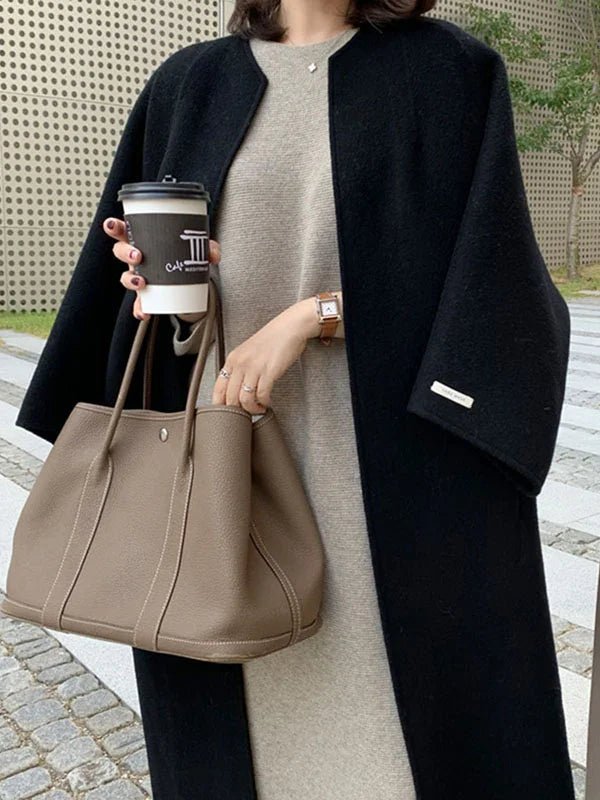 Élégant Manteau Long en Laine pour Femmes - Marie Montel