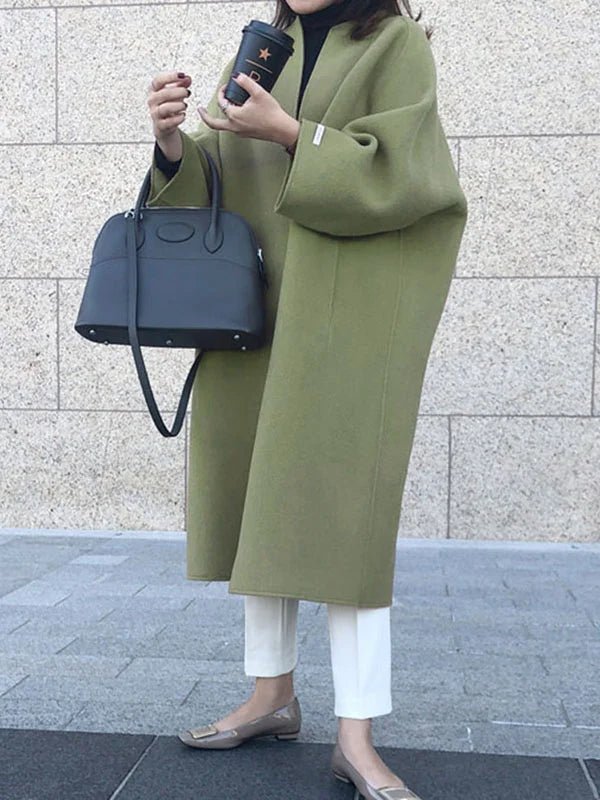 Élégant Manteau Long en Laine pour Femmes - Marie Montel