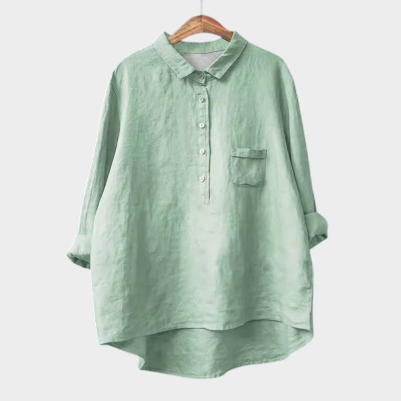 Élégante Blouse à Manches Courtes pour Femmes - Marie Montel