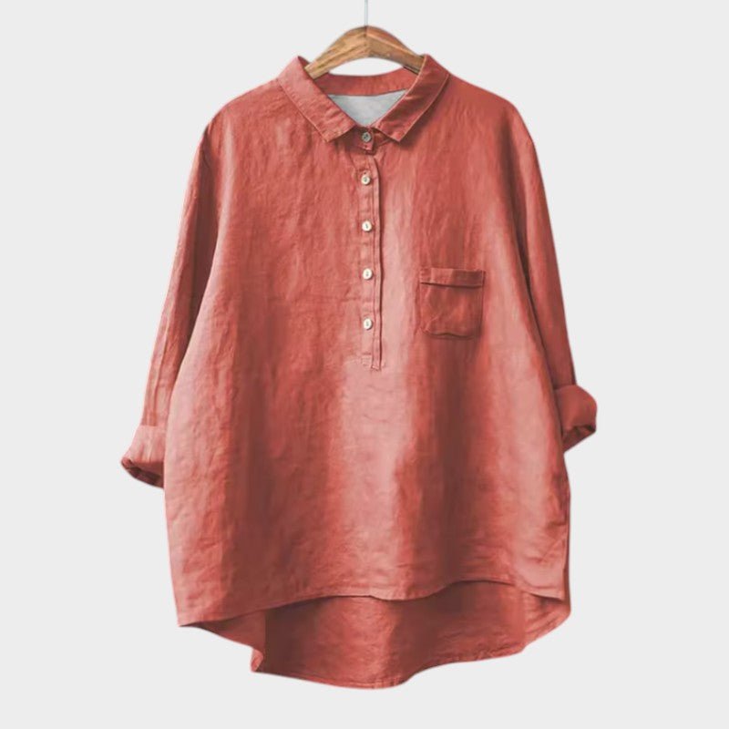 Élégante Blouse à Manches Courtes pour Femmes - Marie Montel