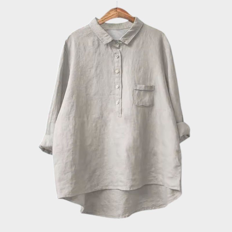 Élégante Blouse à Manches Courtes pour Femmes - Marie Montel