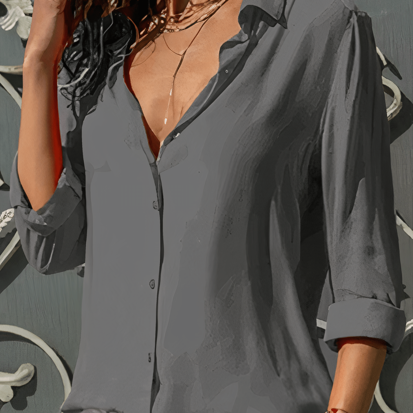 Élégante Blouse en Chiffon pour Femmes - Marie Montel