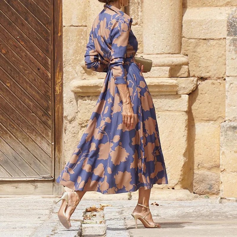 Élégante Robe Midi Fleurie pour Femmes - Marie Montel