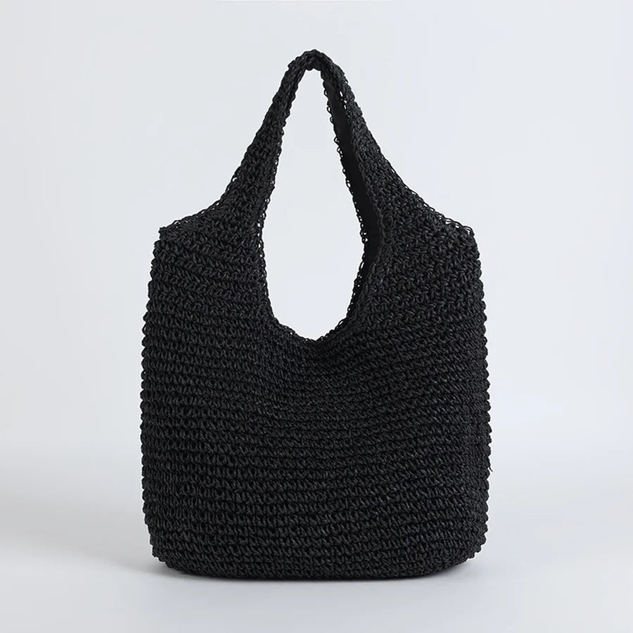 Élégante Sac de Plage en Paille pour Femmes - Marie Montel