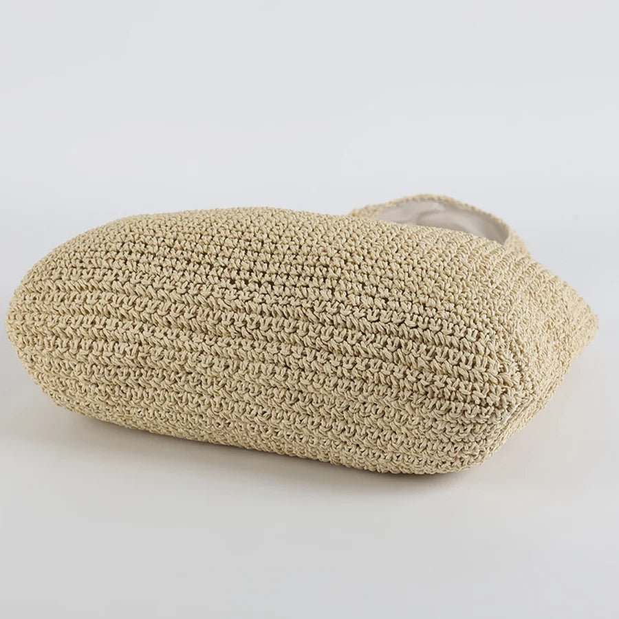 Élégante Sac de Plage en Paille pour Femmes - Marie Montel