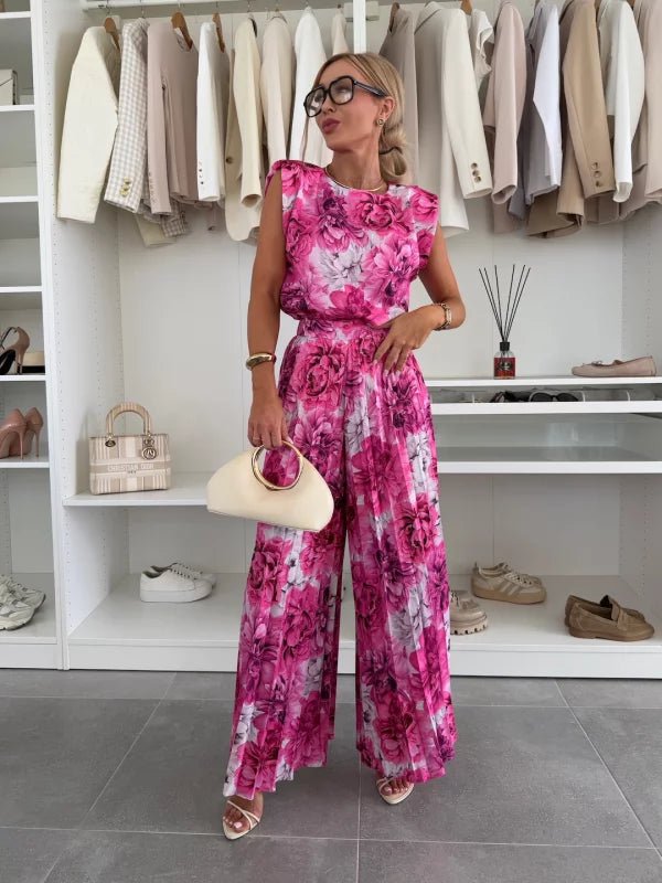 Ensemble Chic à Haut et Pantalon pour Femmes - Marie Montel