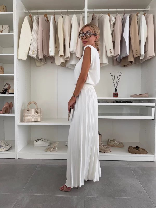 Ensemble Chic à Haut et Pantalon pour Femmes - Marie Montel