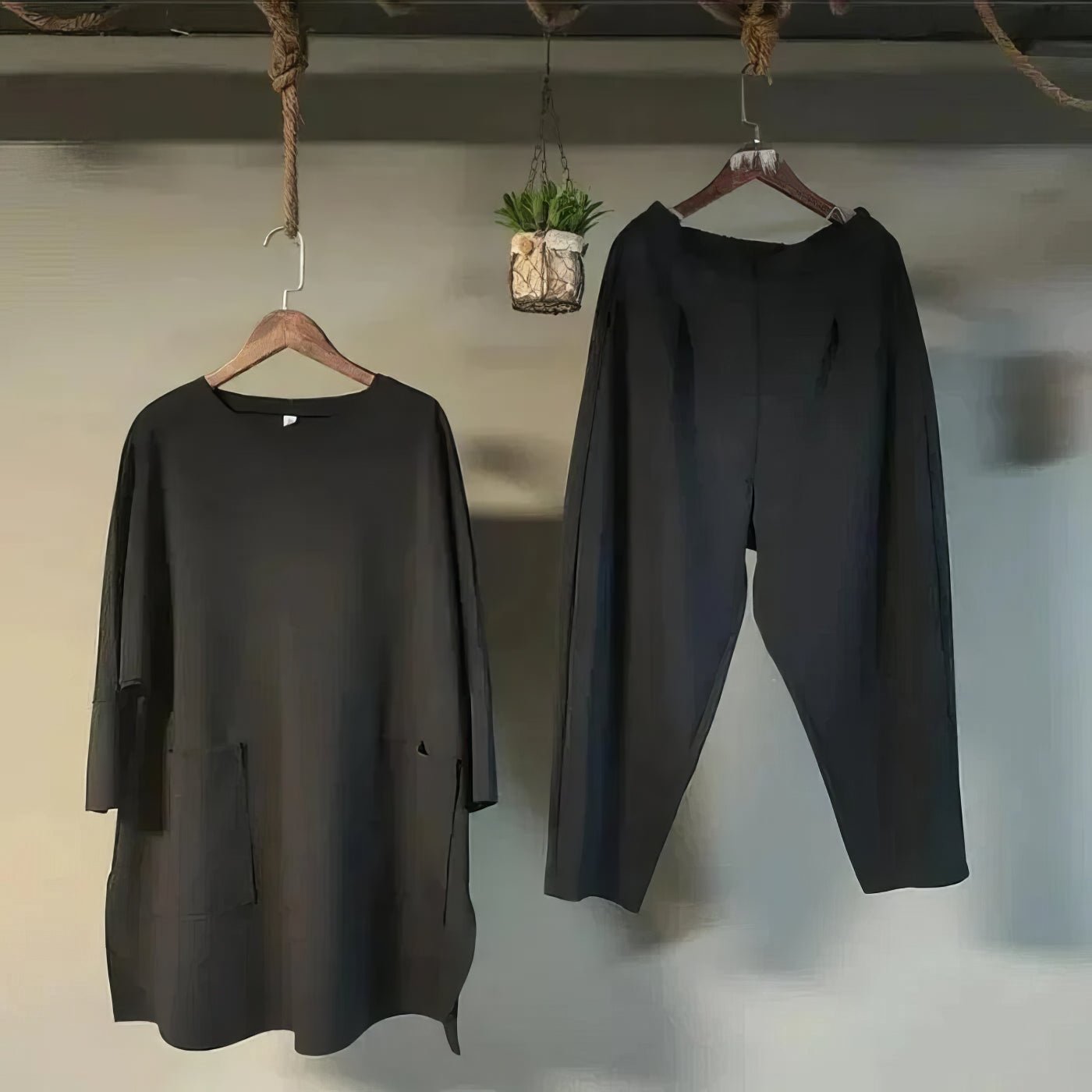 Ensemble Chic à Manches Amples pour Femmes - Marie Montel