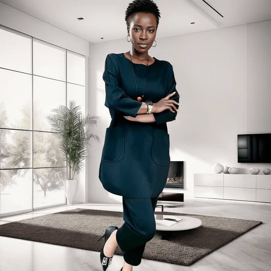 Ensemble Chic à Manches Amples pour Femmes - Marie Montel