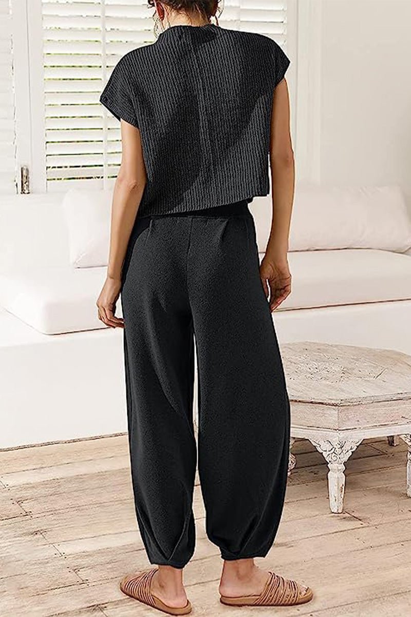 Ensemble Chic à Manches Courtes pour Femmes - Marie Montel