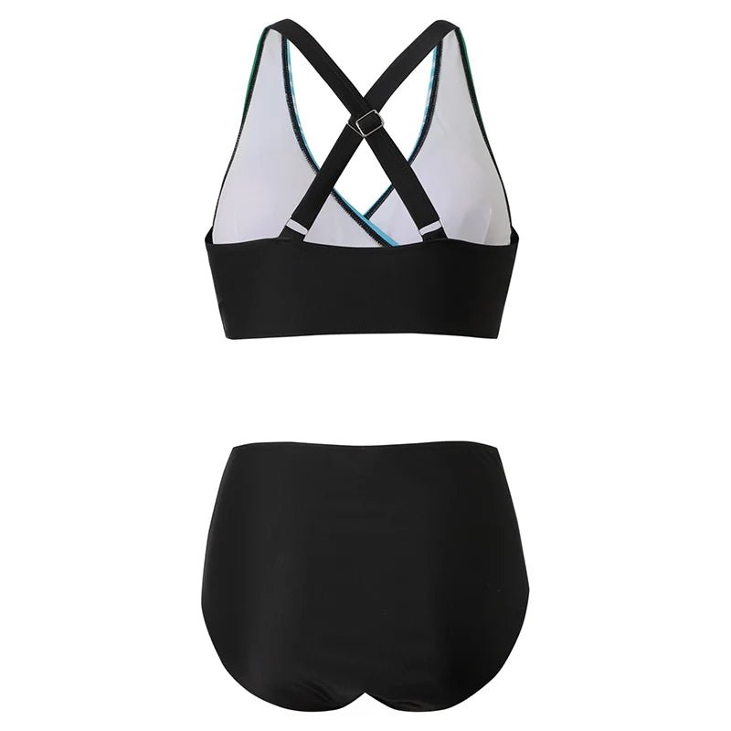 Ensemble de Bikini Push - Up à Taille Haute pour Femmes - Marie Montel