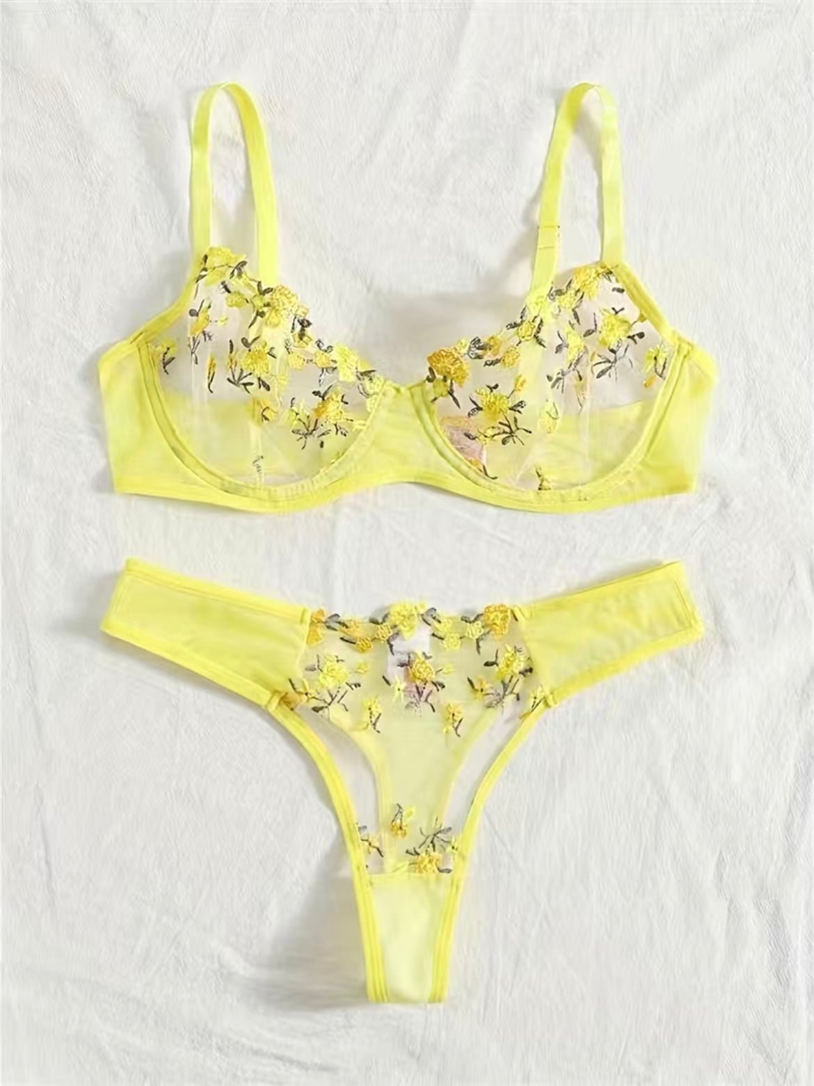 Ensemble de Dessous Élégant en Dentelle pour Femmes - Marie Montel