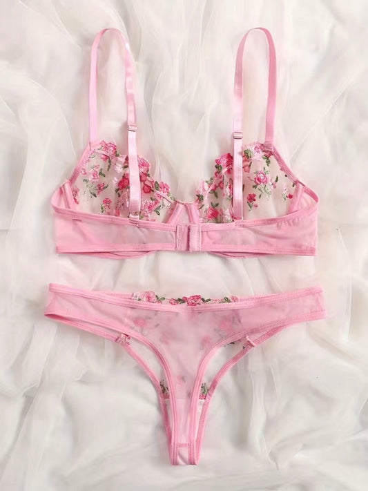 Ensemble de Dessous Élégant en Dentelle pour Femmes - Marie Montel