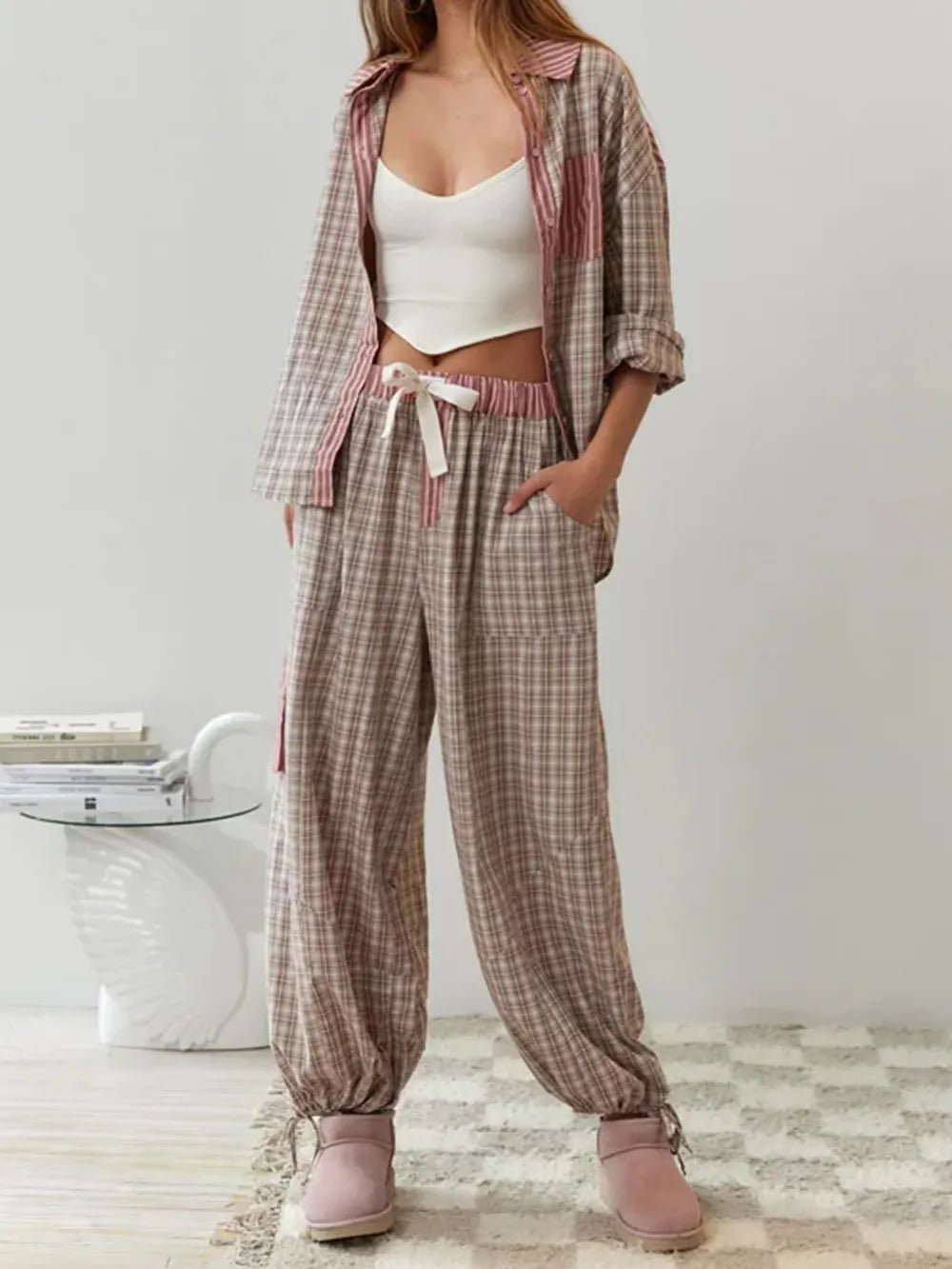 Ensemble de Pyjama Décontracté 2 Pièces pour Femmes - Marie Montel