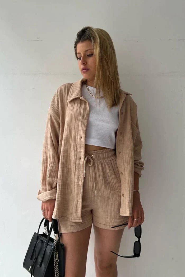 Ensemble Élégant à Manches Longues pour Femmes - Marie Montel