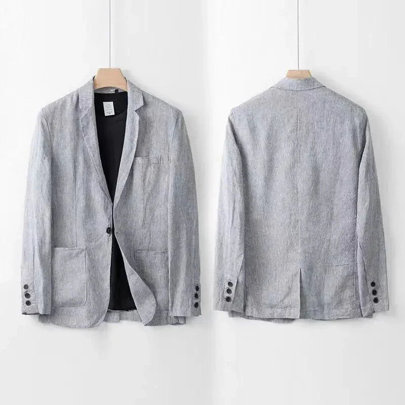 Ensemble Élégant en Lin pour Hommes - Marie Montel