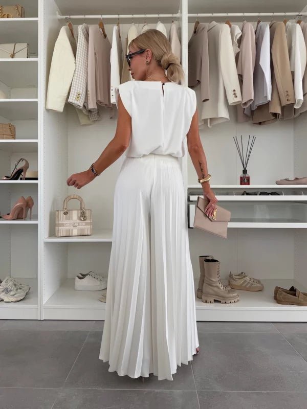Ensemble Élégant en Mélange de Polyester pour Femmes - Marie Montel