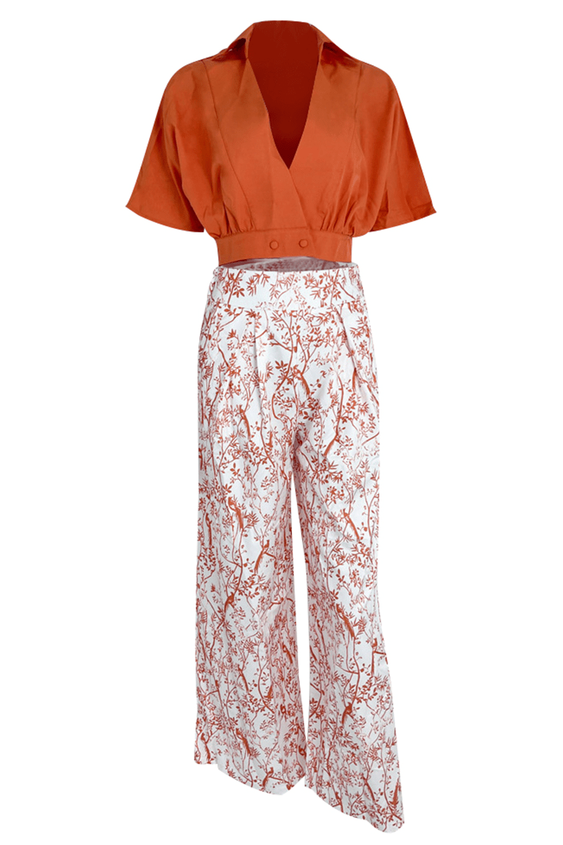 Ensemble Élégant Mandarine pour Femmes - Marie Montel