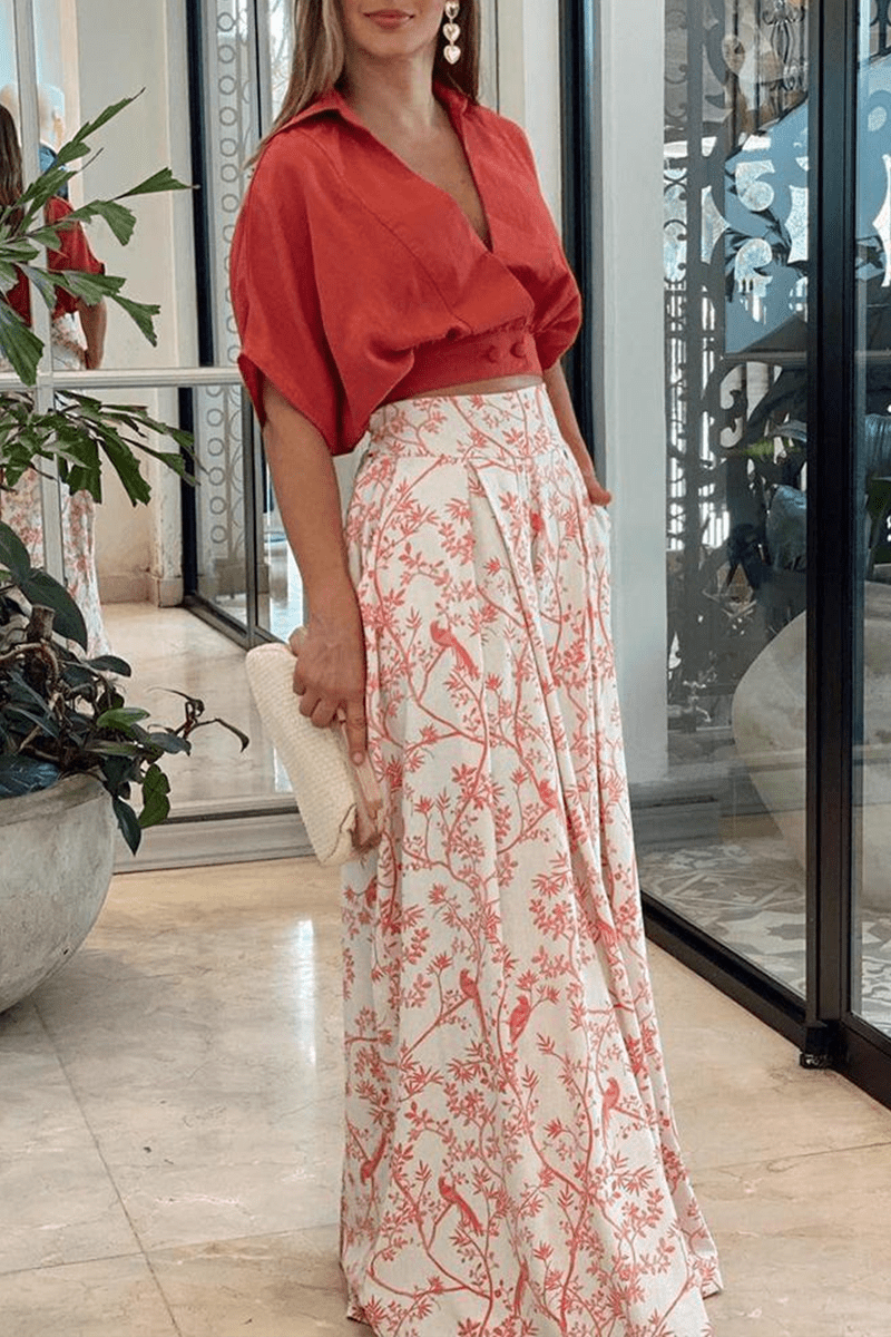 Ensemble Élégant Mandarine pour Femmes - Marie Montel