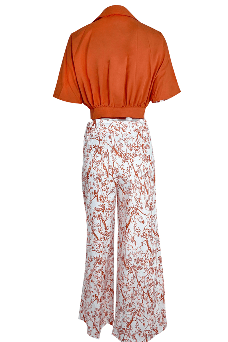 Ensemble Élégant Mandarine pour Femmes - Marie Montel