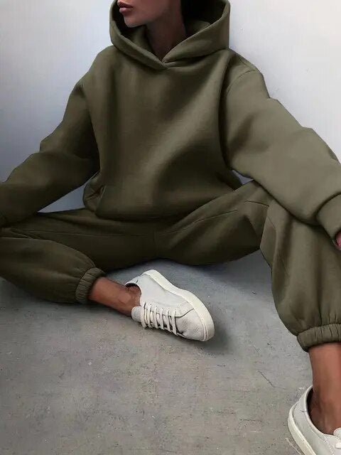 Ensemble Jogging à Capuche Décontracté pour Femmes - Marie Montel