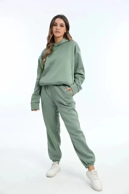 Ensemble Jogging à Capuche Décontracté pour Femmes - Marie Montel