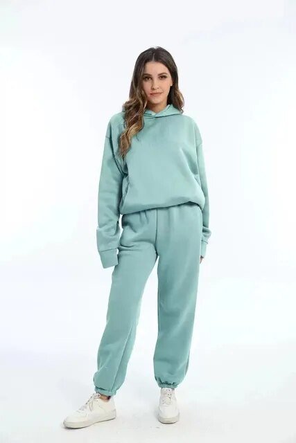 Ensemble Jogging à Capuche Décontracté pour Femmes - Marie Montel