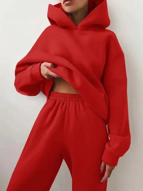 Ensemble Jogging à Capuche Décontracté pour Femmes - Marie Montel