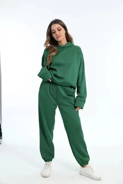 Ensemble Jogging à Capuche Décontracté pour Femmes - Marie Montel