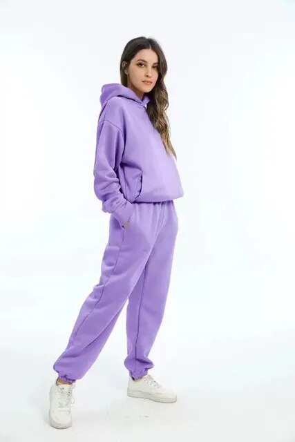 Ensemble Jogging à Capuche Décontracté pour Femmes - Marie Montel