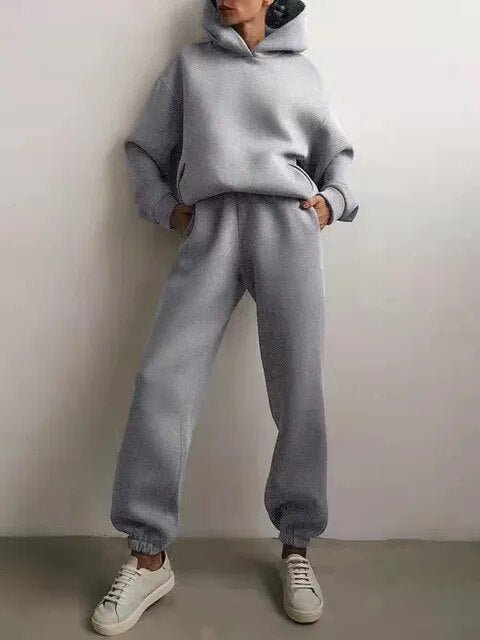 Ensemble Jogging à Capuche Décontracté pour Femmes - Marie Montel