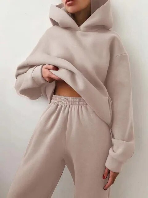 Ensemble Jogging à Capuche Décontracté pour Femmes - Marie Montel