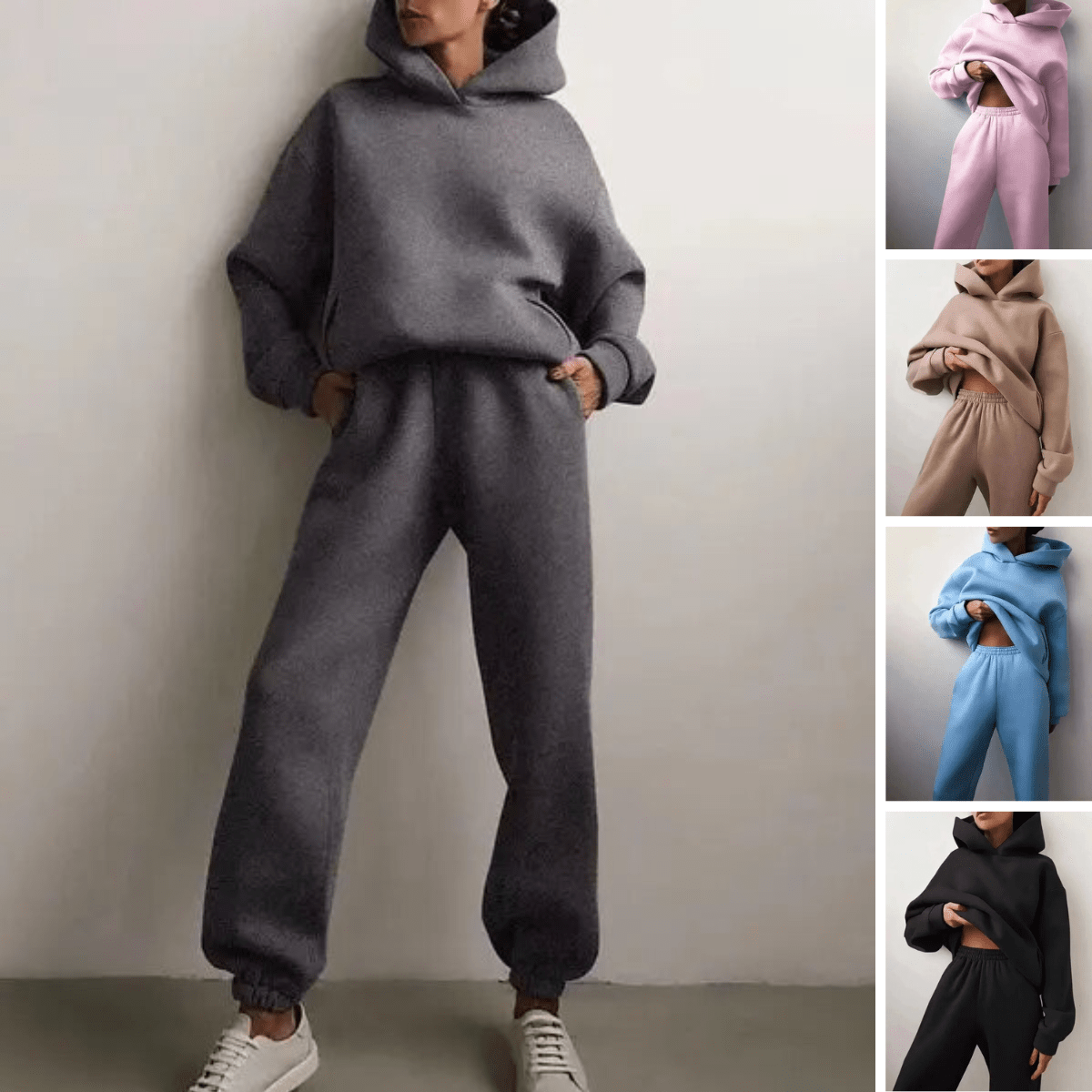 Ensemble Jogging à Capuche Décontracté pour Femmes - Marie Montel