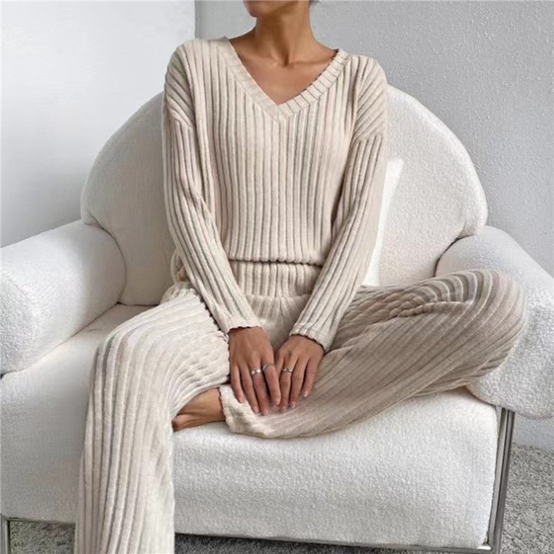 Ensemble Pyjama 2 Pièces Doux à Manches Longues pour Femmes - Marie Montel