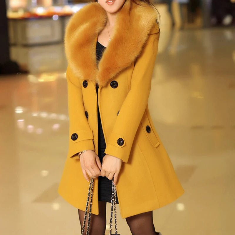 Exquis Manteau en Fourrure pour Femmes - Marie Montel