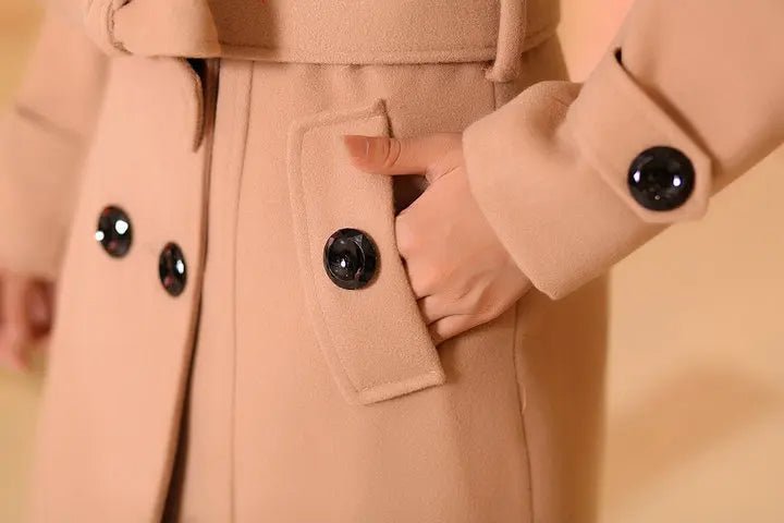 Exquis Manteau en Fourrure pour Femmes - Marie Montel