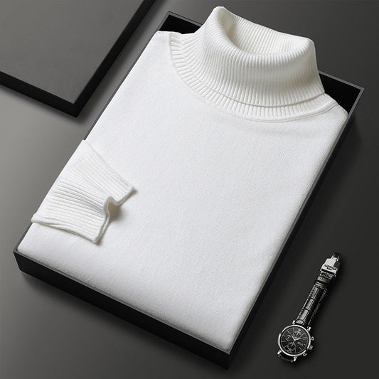Pull Col Montant à Manches Longues pour Hommes