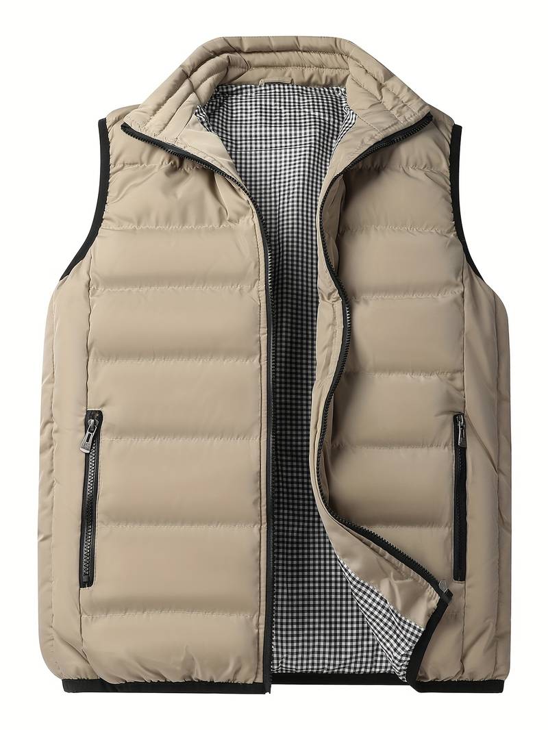 Gilet d'hiver rembourré pour hommes