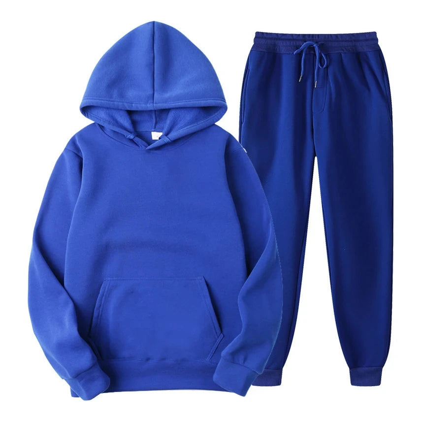 Ensemble de Jogging Confortable à Capuche pour Hommes