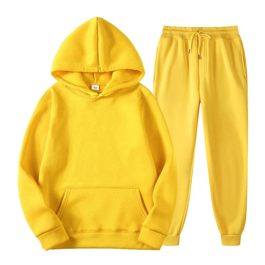 Ensemble de Jogging Confortable à Capuche pour Hommes