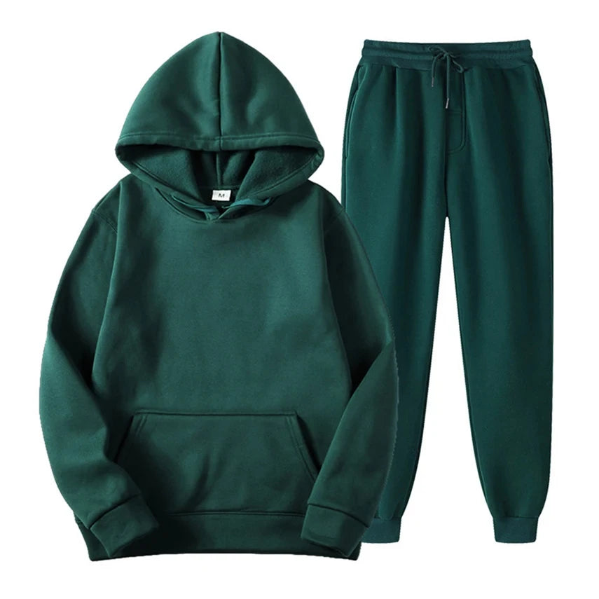 Ensemble de Jogging Confortable à Capuche pour Hommes