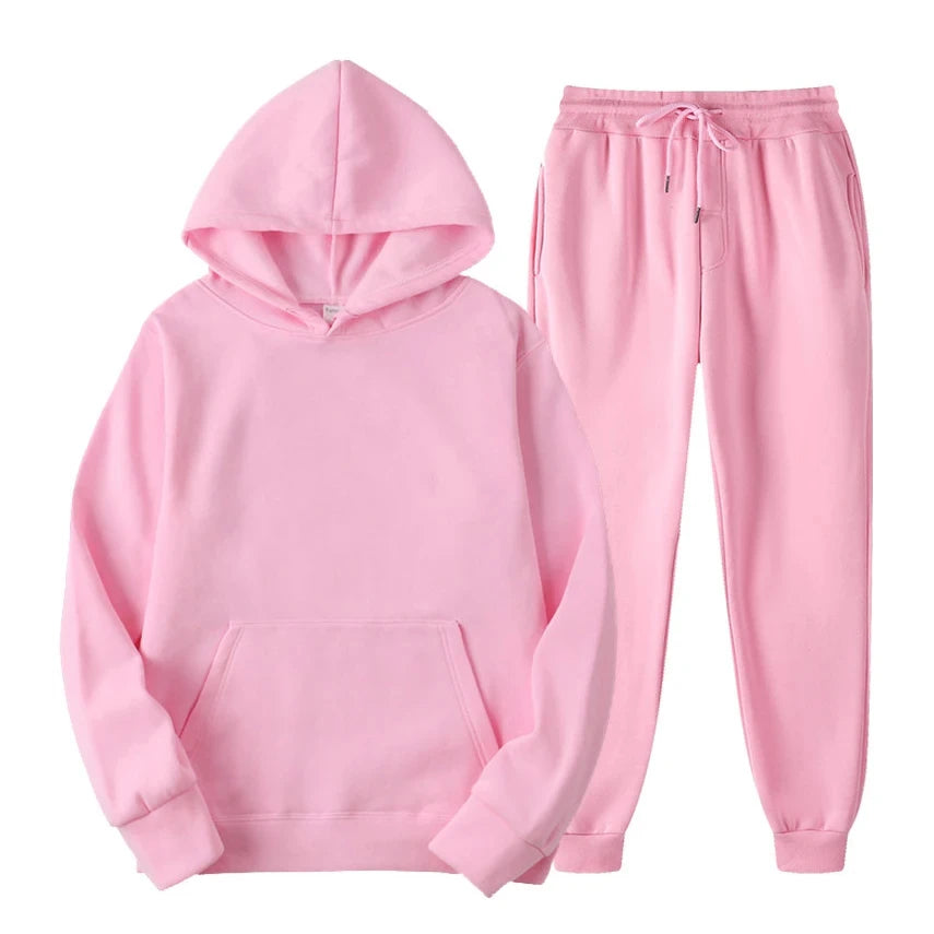 Ensemble de Jogging Confortable à Capuche pour Hommes