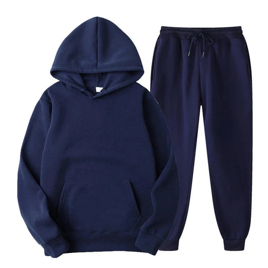 Ensemble de Jogging Confortable à Capuche pour Hommes